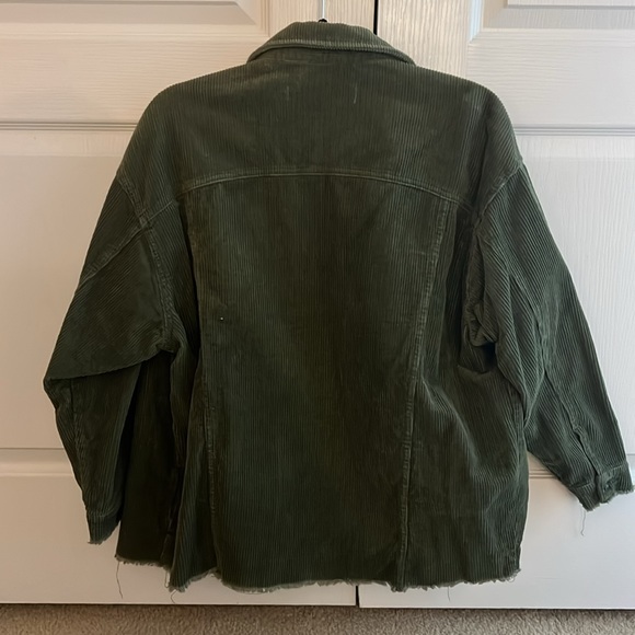 Green Zara Corduroy jacket - Picture 7 of 8